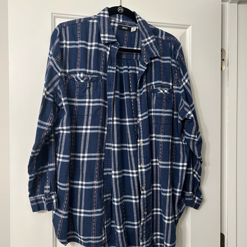 BDG Women’s Flannel Large - Picture 2 of 5
